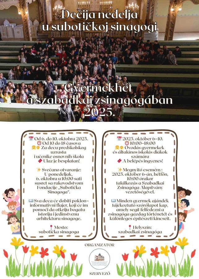 Children's Week at the Synagogue