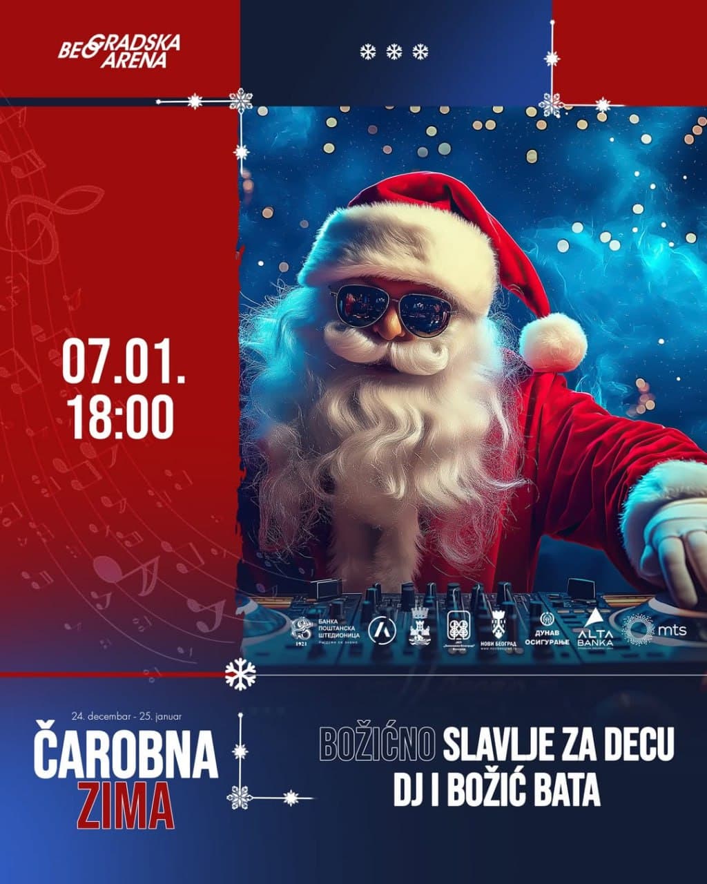 Christmas Kids Program at Beogradska Arena