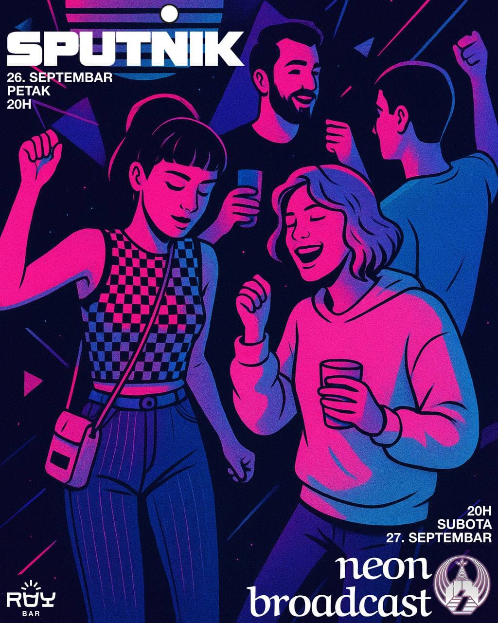 Synth Weekend - Neon Broadcast