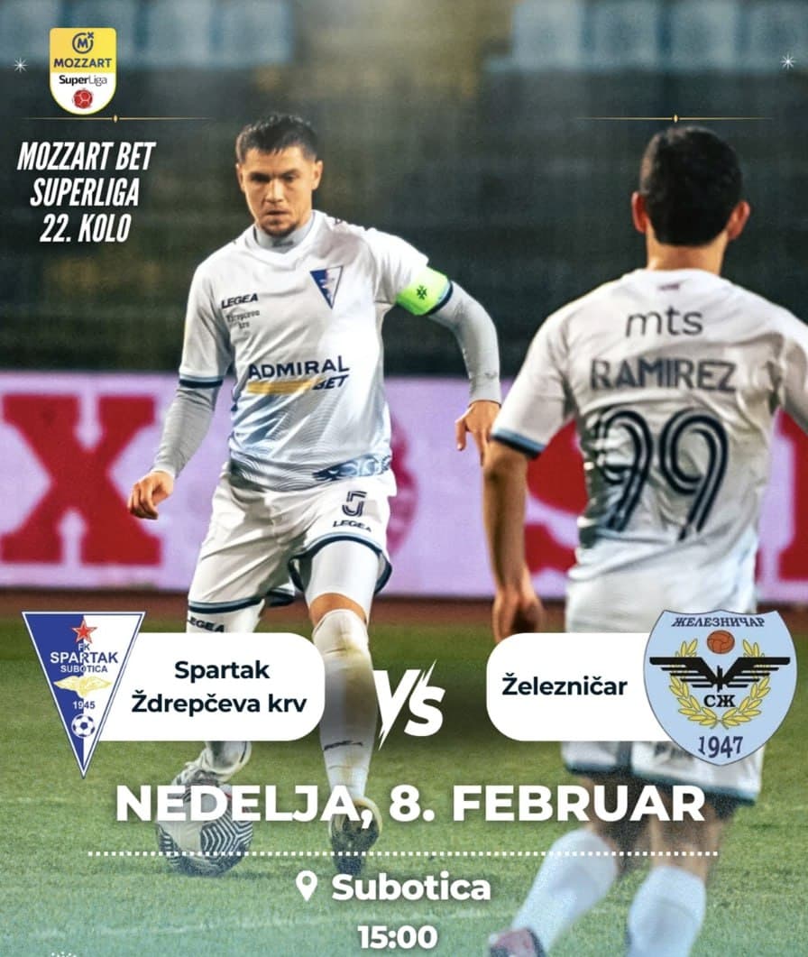 Spartak vs Zeleznicar Superliga Round 22