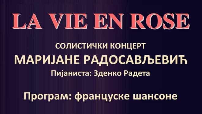 Evening of French Chansons