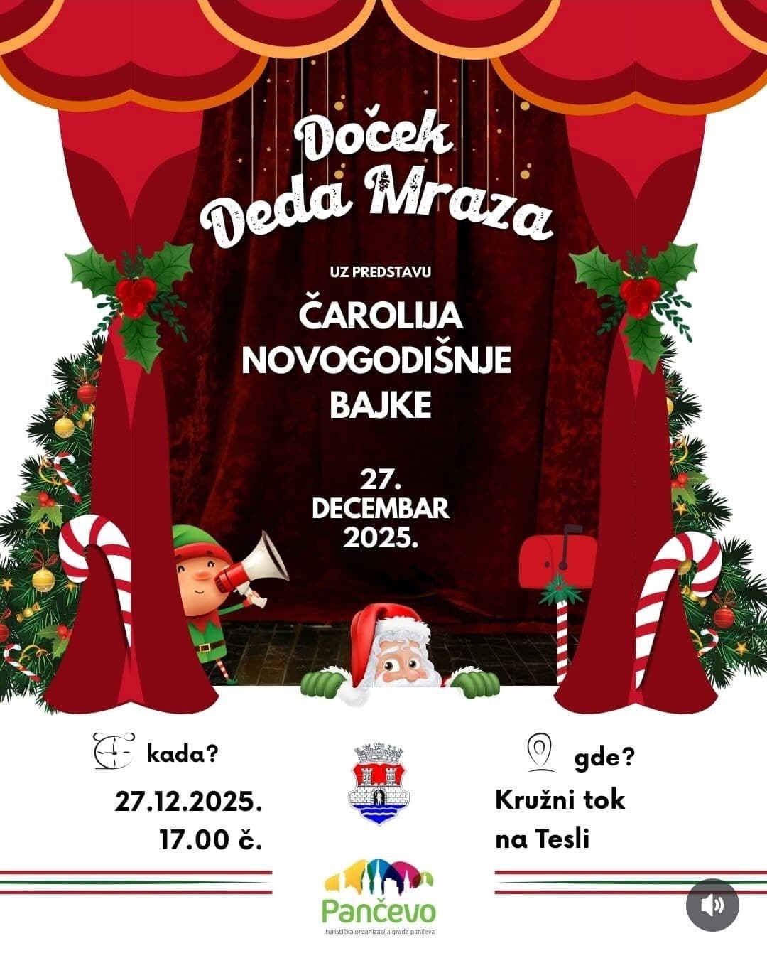 Traditional meeting with Ded Moroz