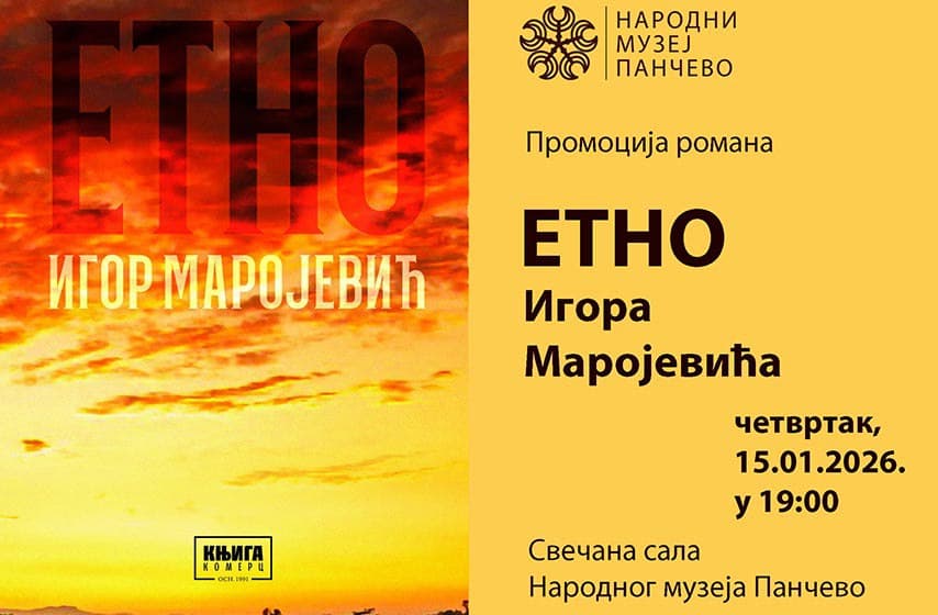 Igor Marojevic talk at National Museum Pancevo