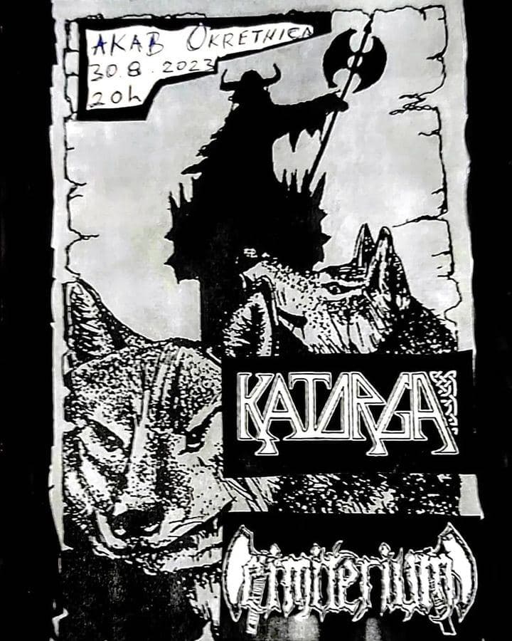 Концерт метал-панк-бэндов. Katorga // Cimiterium