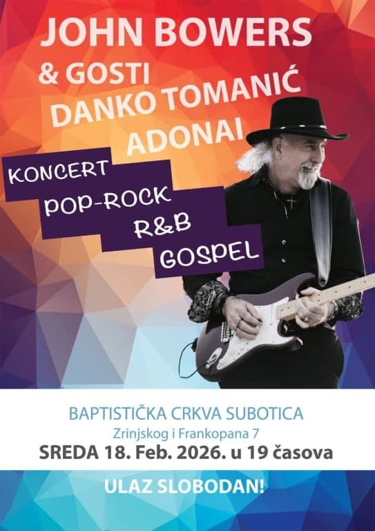 Concert John Bowers Danko Tomanic and Adonai