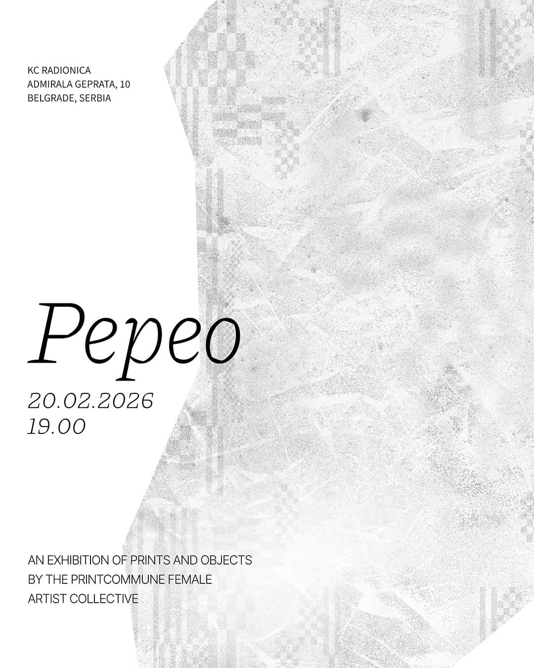 Printcommune: Pepeo Ashes