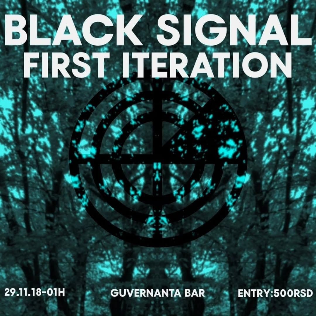 Noise Connection Guvernanta drinks & decadence