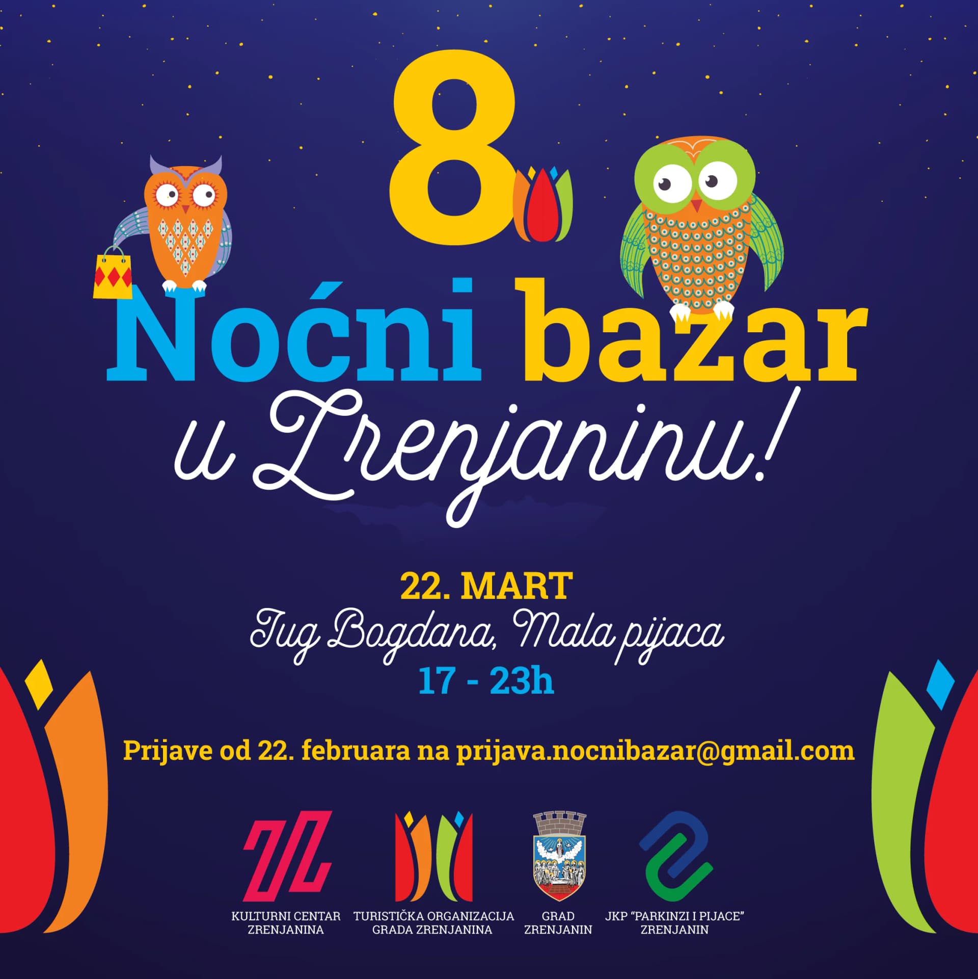 Night Bazaar In Zrenjanin