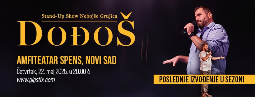 Stand up show Nebojsa Grujica Dodos