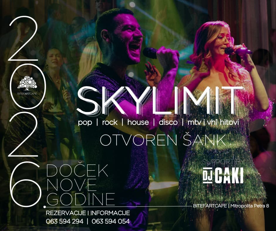 The Happiest New Year's Celebration with Skylimit Band & DJ Caki!