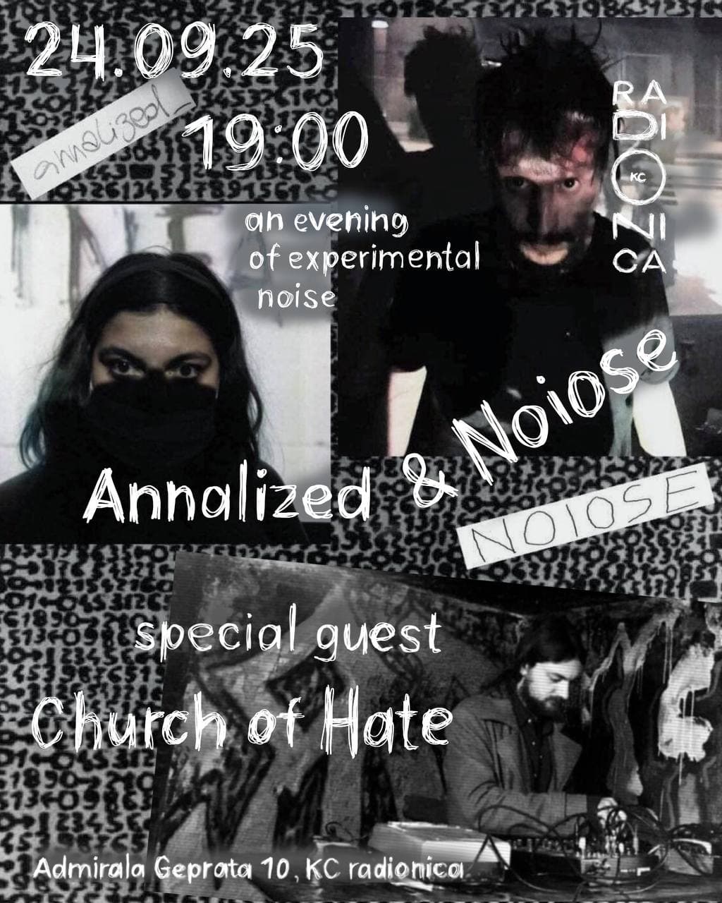 Annalized & Noiose + Church of Hate