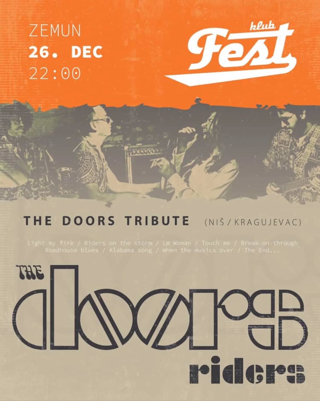 The Doors Riders at Klub Fest