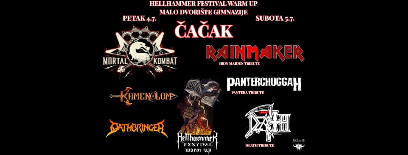 Hellhammer Festival Warm Up Čačak Mortal Kombat / Rainmaker