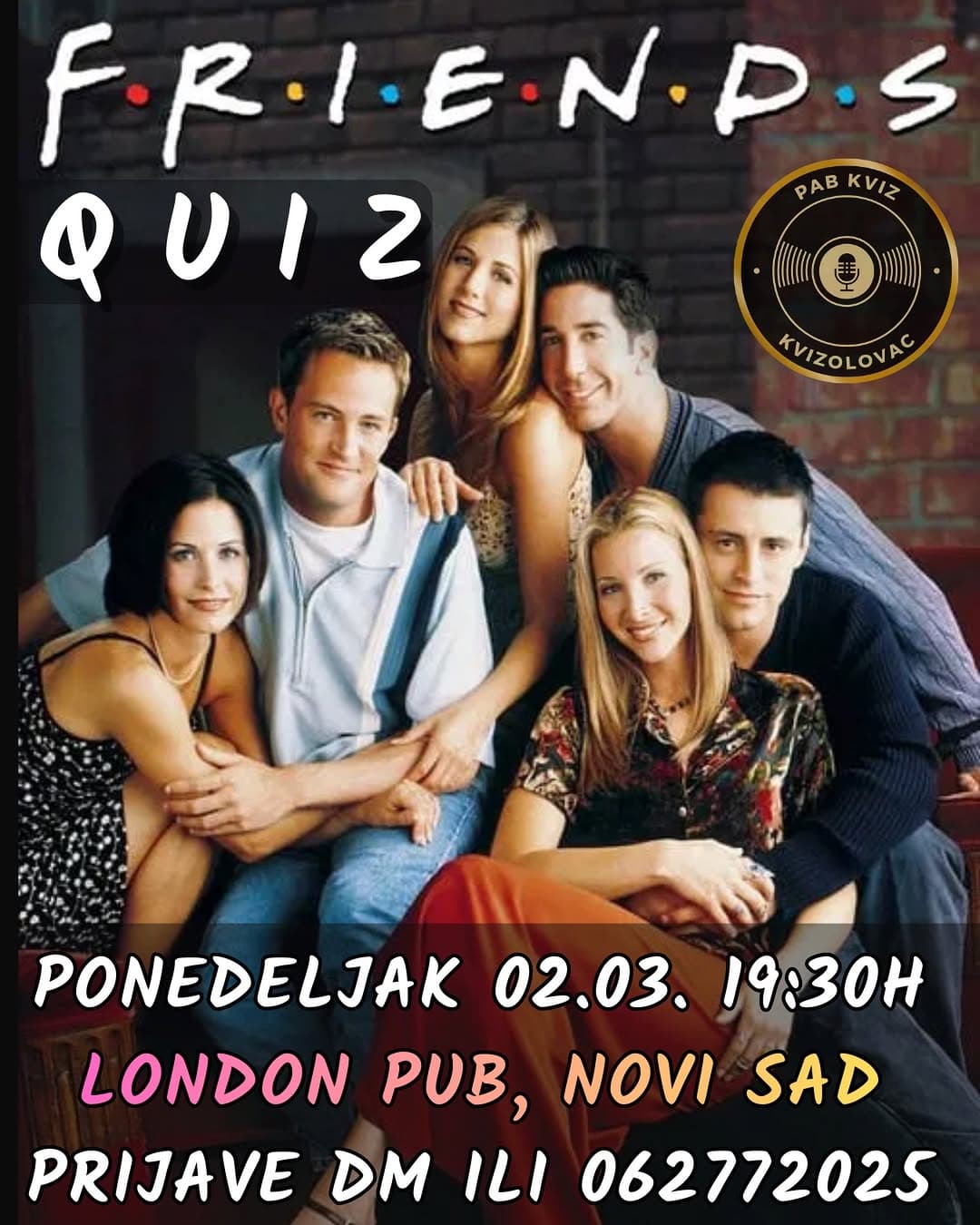 Friends Kviz Quizhunter