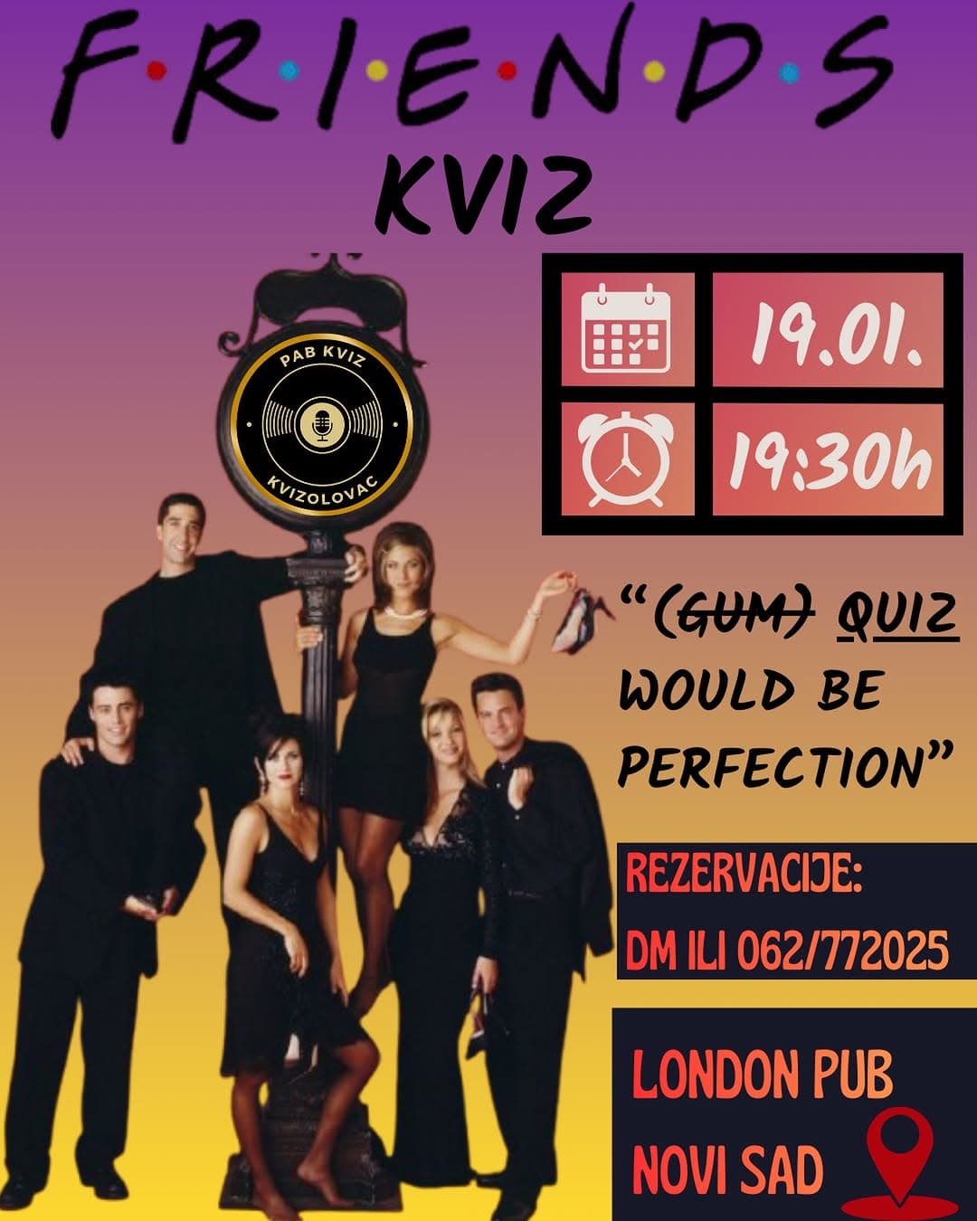 Friends Quiz Hunt