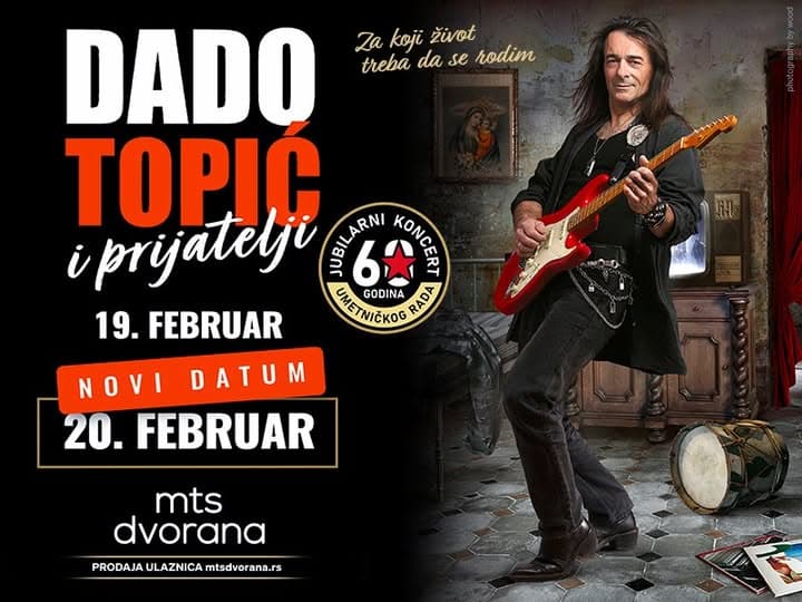 Dado Topić: 60 Years of Career