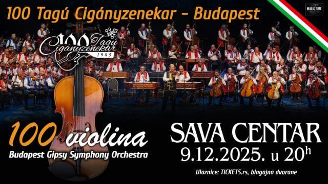100 violina - Budapest Gipsy Symphony Orchestra