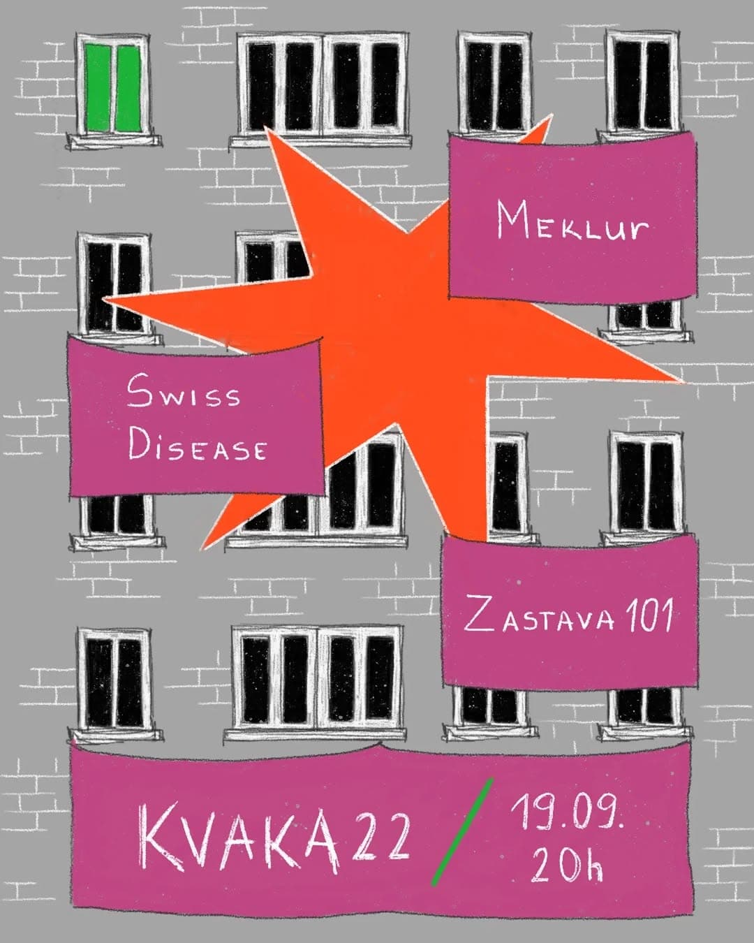 Swiss Disease and Meklur with Zastava 101