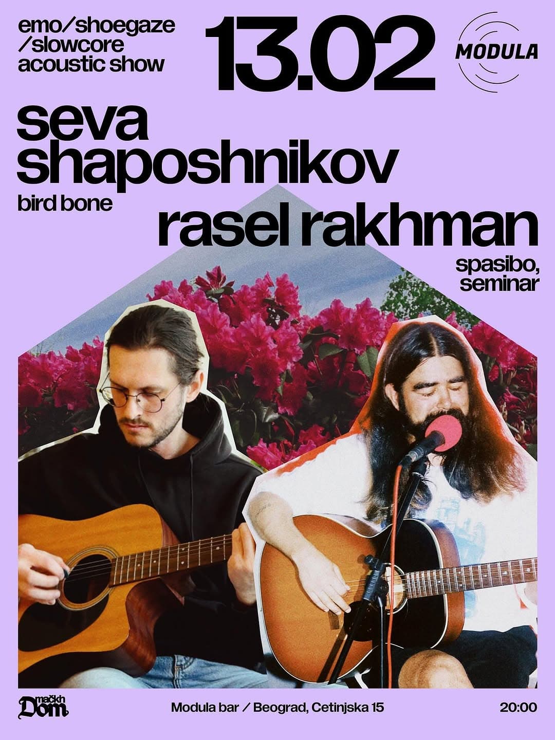 Rasel Rakhman and Seva Shaposhnikov Acoustic Concert
