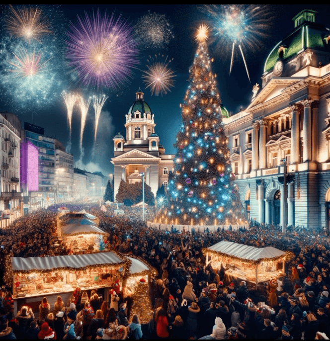 Новый ГОД В Карусели / NEW Year Stuff Party