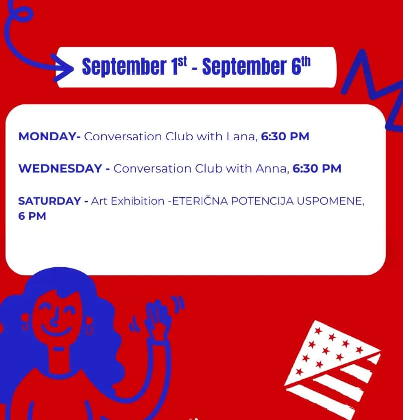Conversation club with Lana