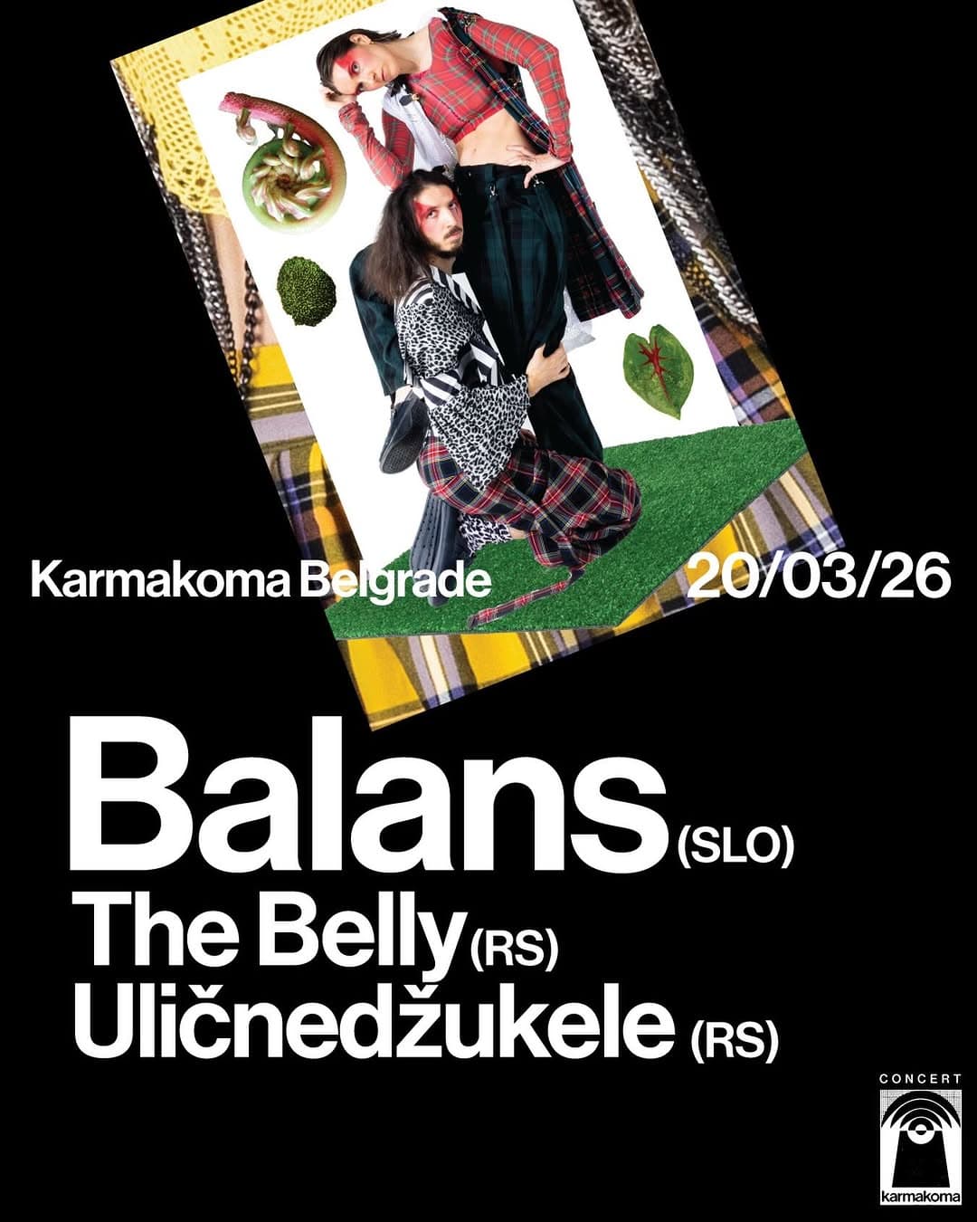 Balans (SI) with The Belly and Uličnedžukele
