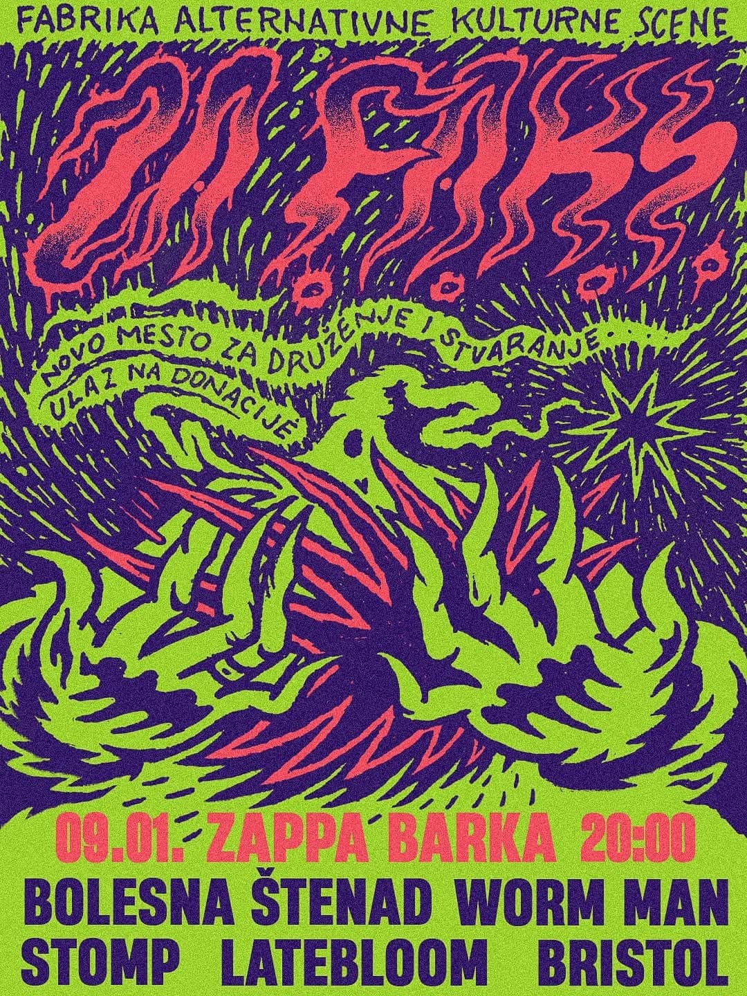 Humanitarian Jam for Factory of Alternative Cultural Scene