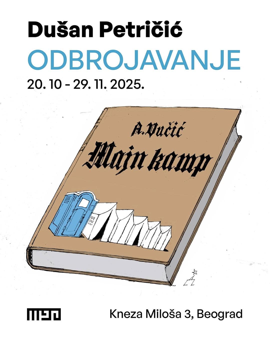 Exhibition of Dušan Petričić