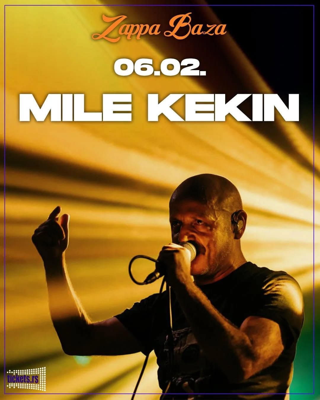 Mile Kekin live at Zappa Baza