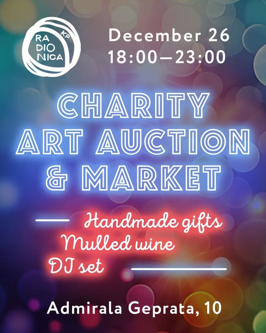 Charity Art Auction and Market