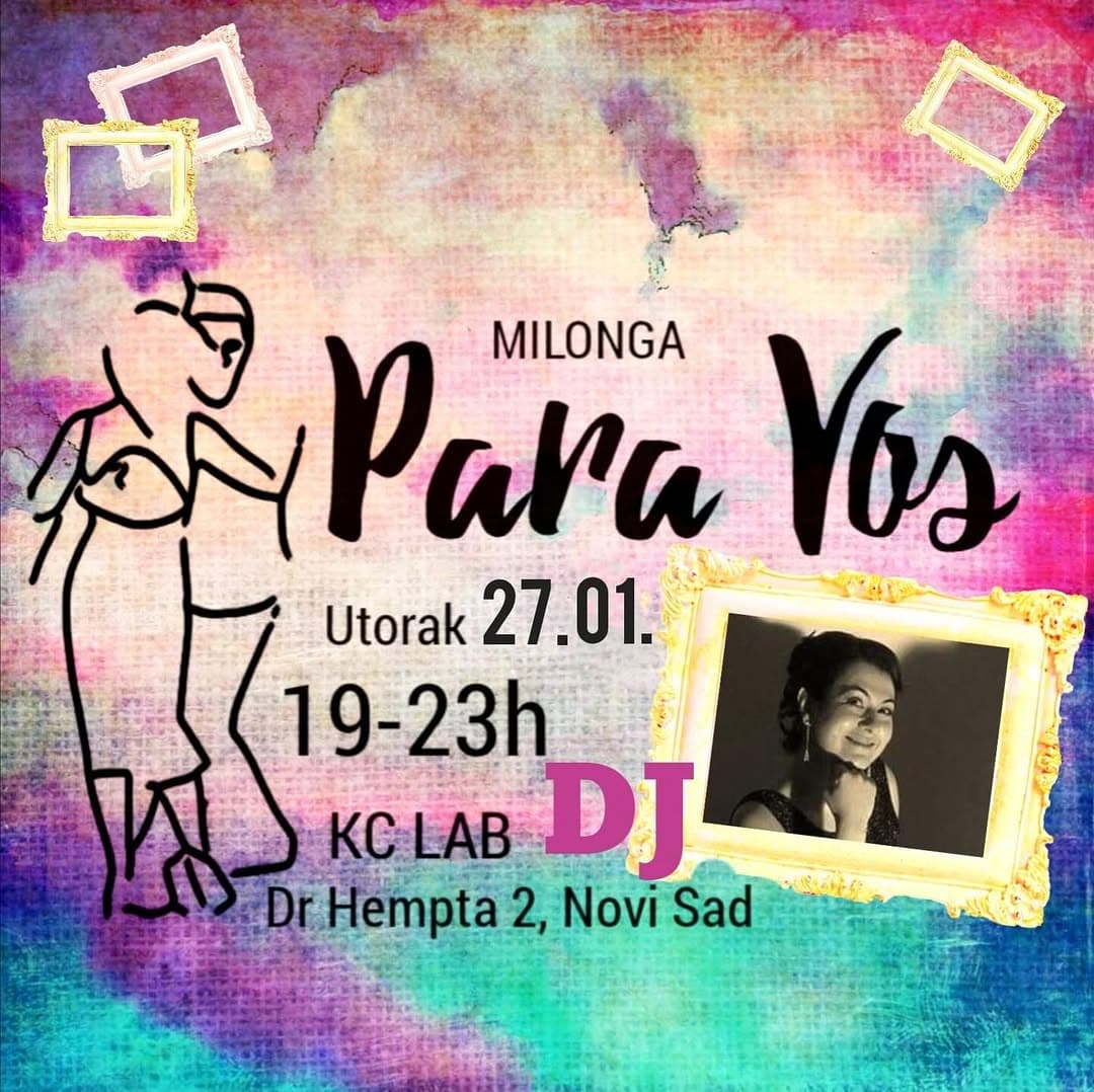 Milonga Para Vos DJ Ana