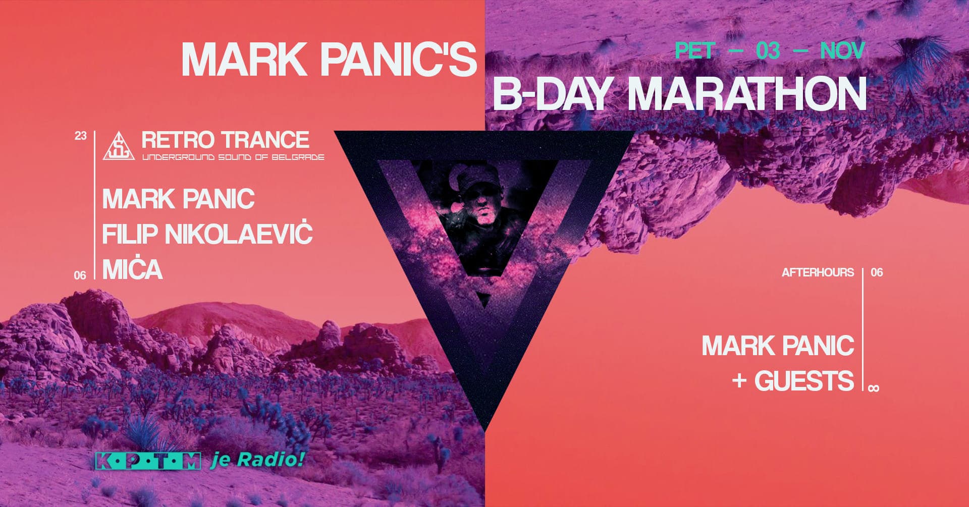 Mark Panic’s B-Day Marathon