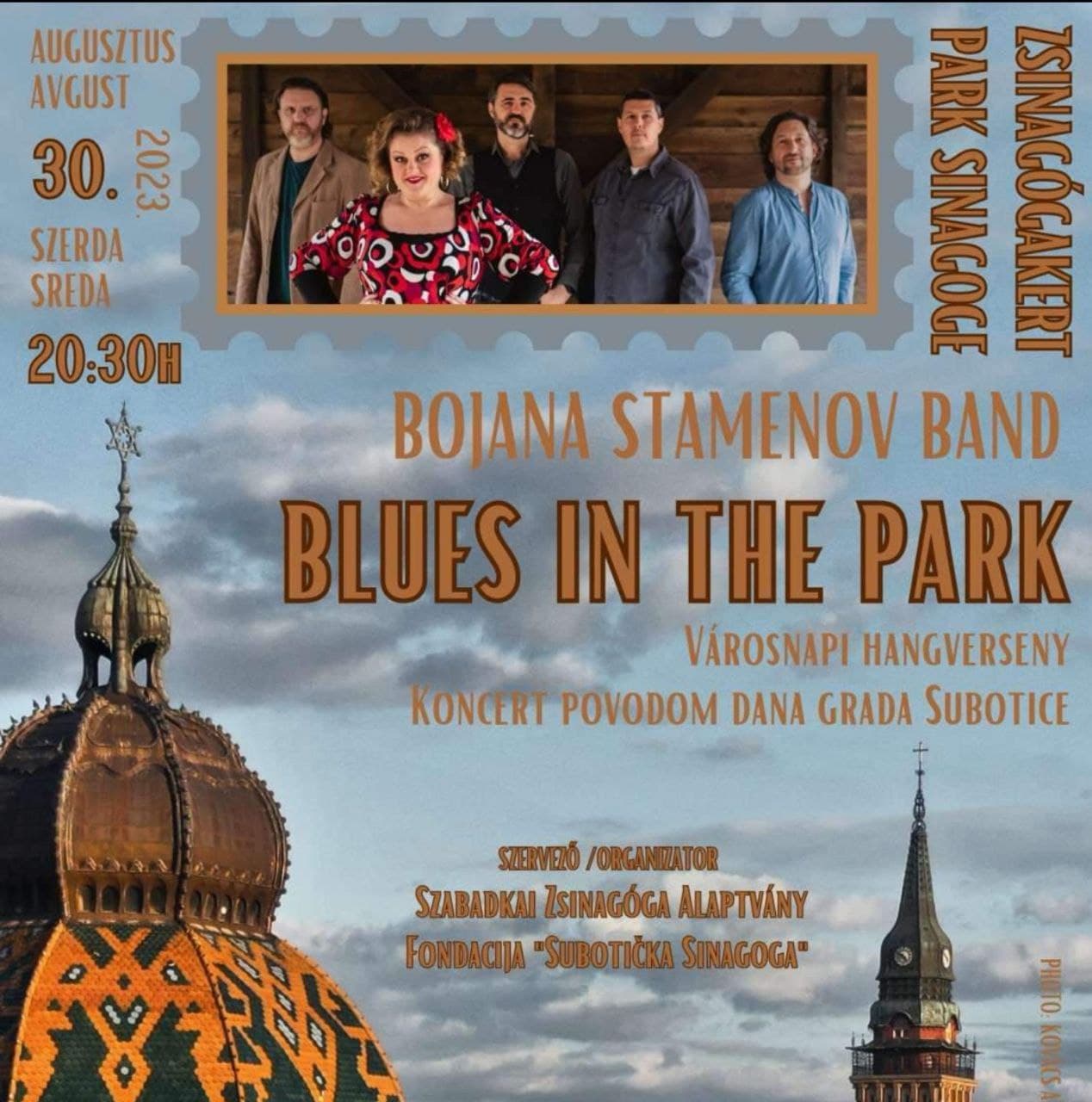 Bojana Stamenov Band. Blues in the park