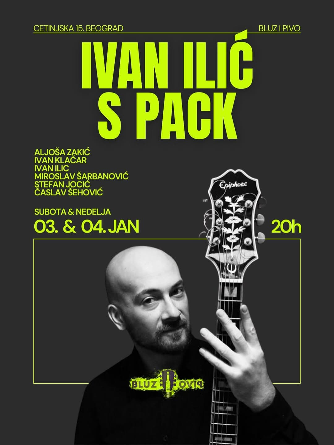 Ivan Ilic Jazz Concert at Bluz and Pivo