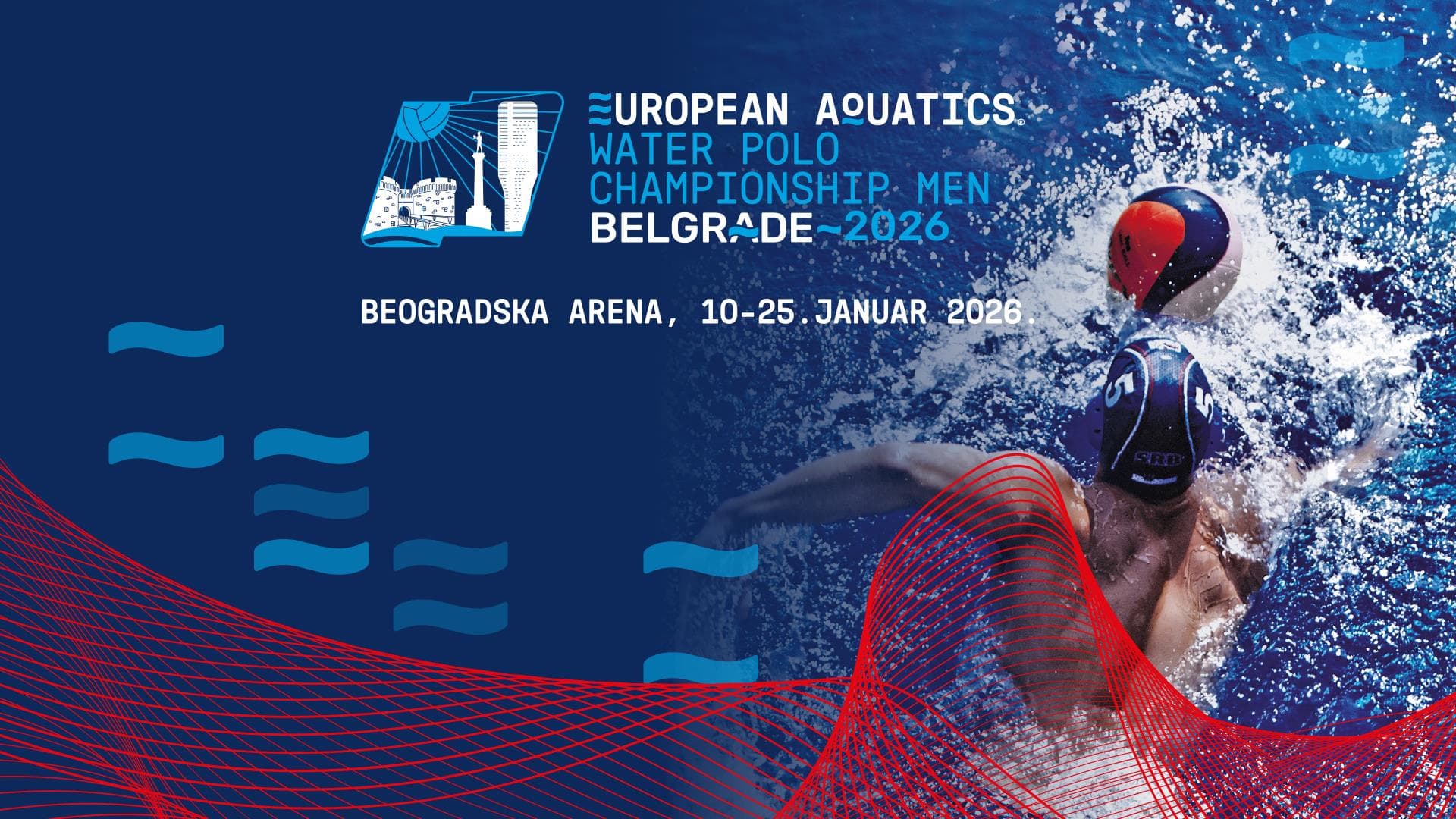European Water Polo Championship 2026 - Day 3 - Session 1