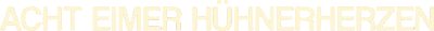 Acht Eimer Hühnerherzen